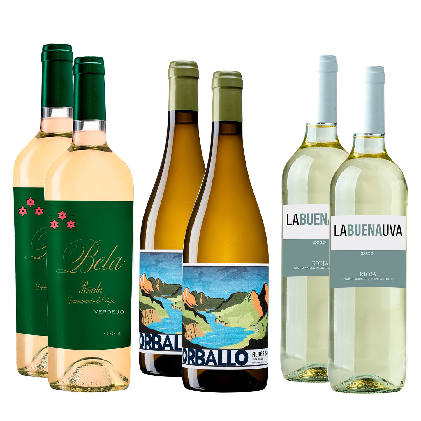 Colección Vinos Blancos de las ‘3 erres’